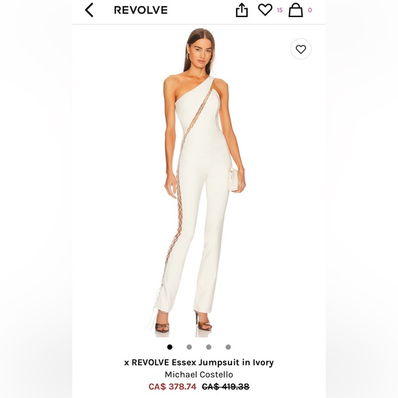 X Revolve Essex Jumpsuit - Picture 1 of 4